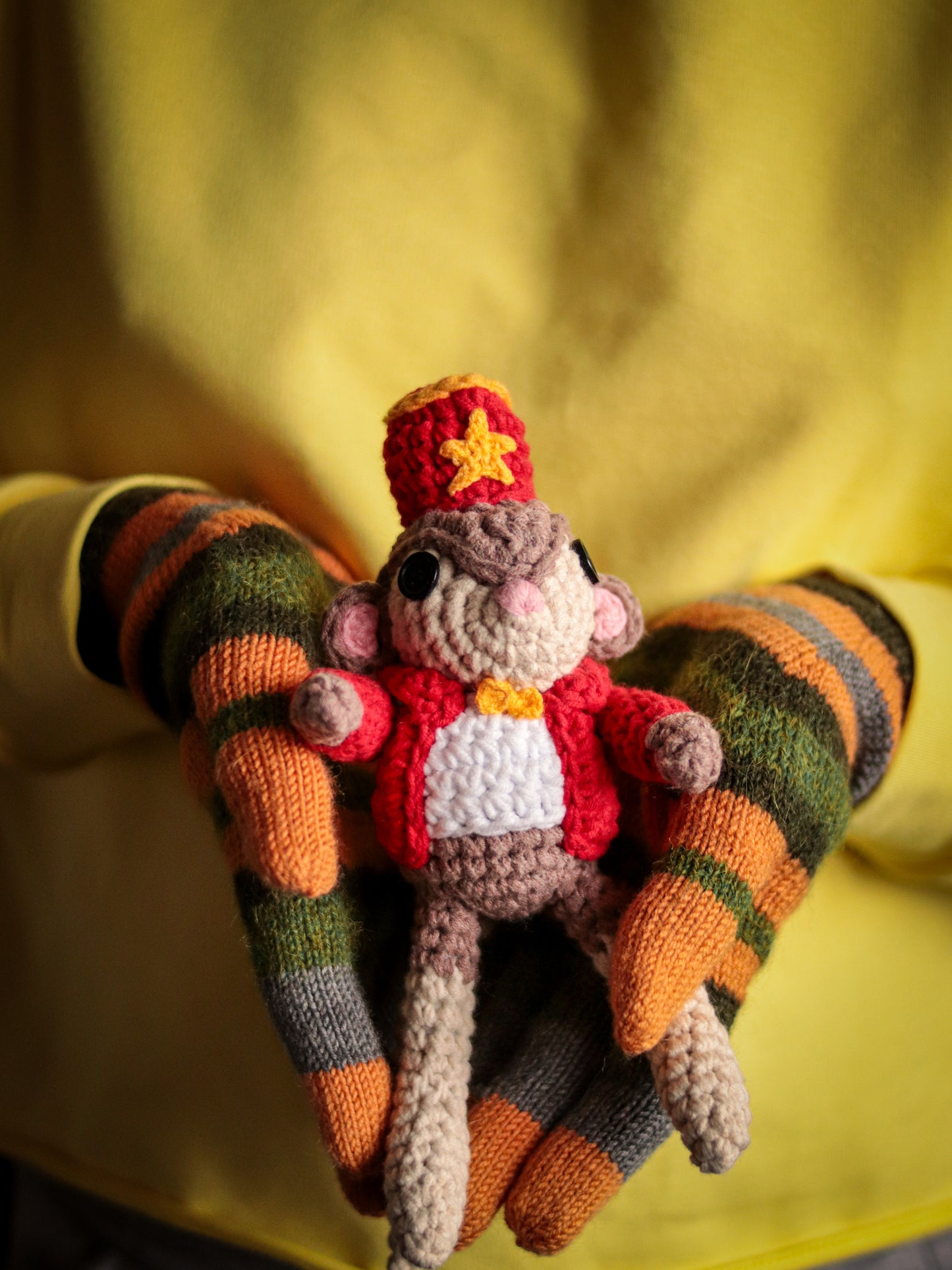 Coraline Jumping Mouse Other Mother World Mice crocheted